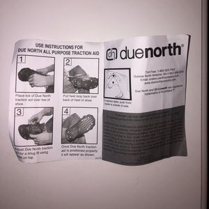 DUE NORTH Shoe traction aids!